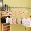 This is a new style of seamless undergarment for girls with a beautiful back. It features a one-piece chest wrap as a base layer, a middle school student vest with ice silk halter straps, and a strapless inner layer Specification image